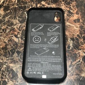 Ultra Slim Data Sync Battery Case iPhone X Portable Charging Case